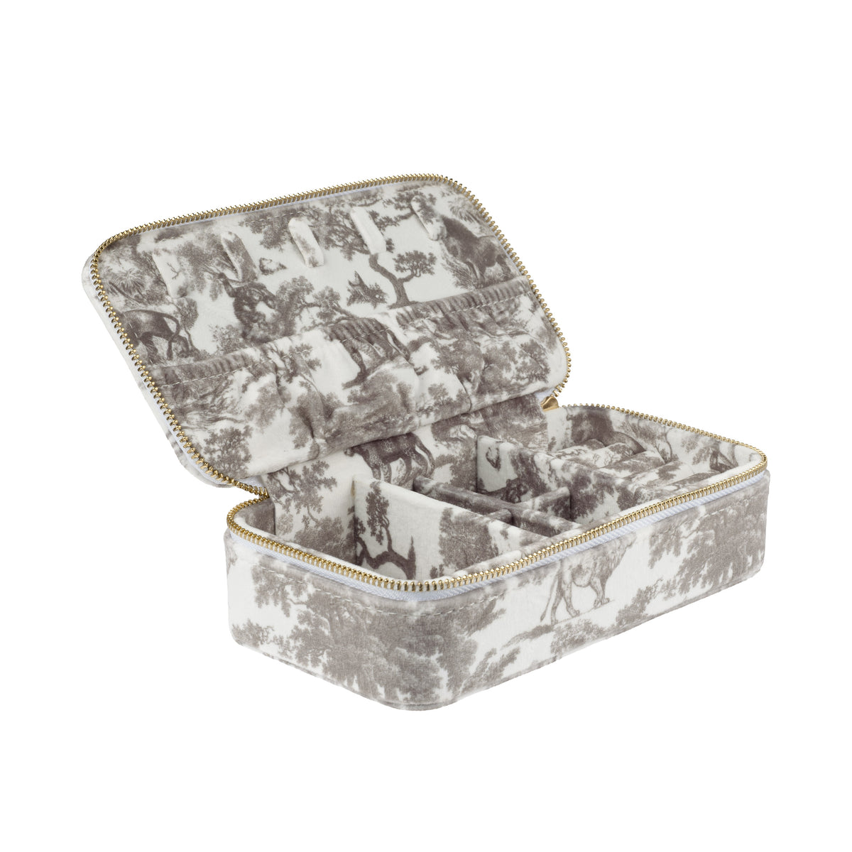 VELVET JEWELLERY BOX COOL ARMY SAVANNAH PATTERN