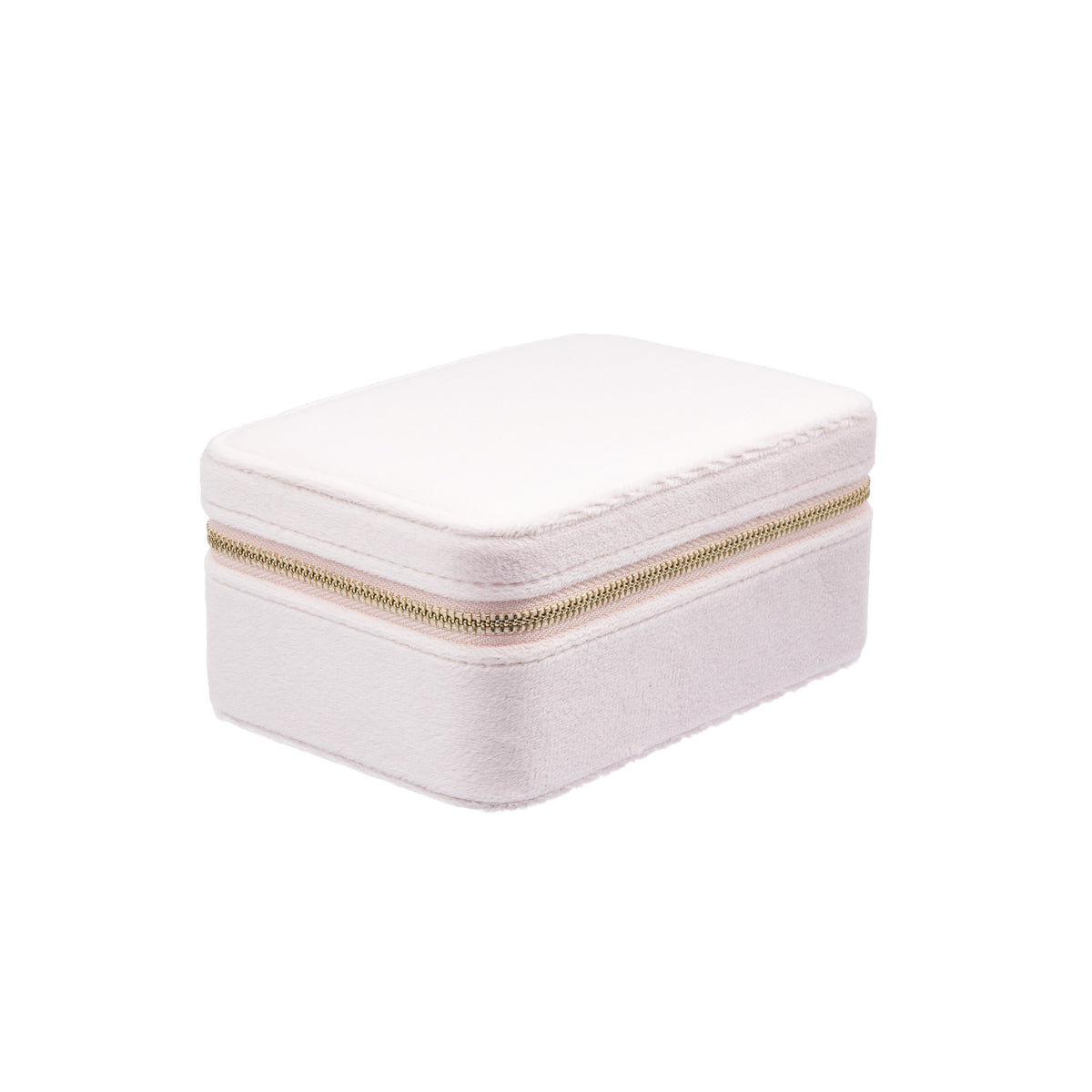VELVET JEWELLERY BOX COTTON CANDY