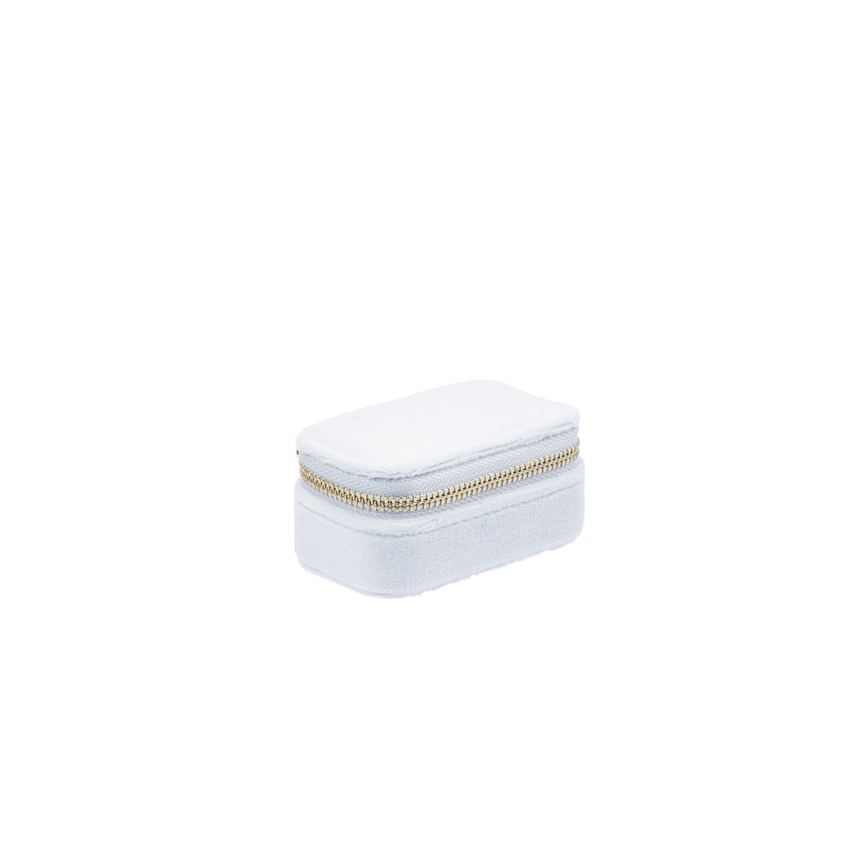 VELVET JEWELLERY BOX MICRO COOL BABY BLUE