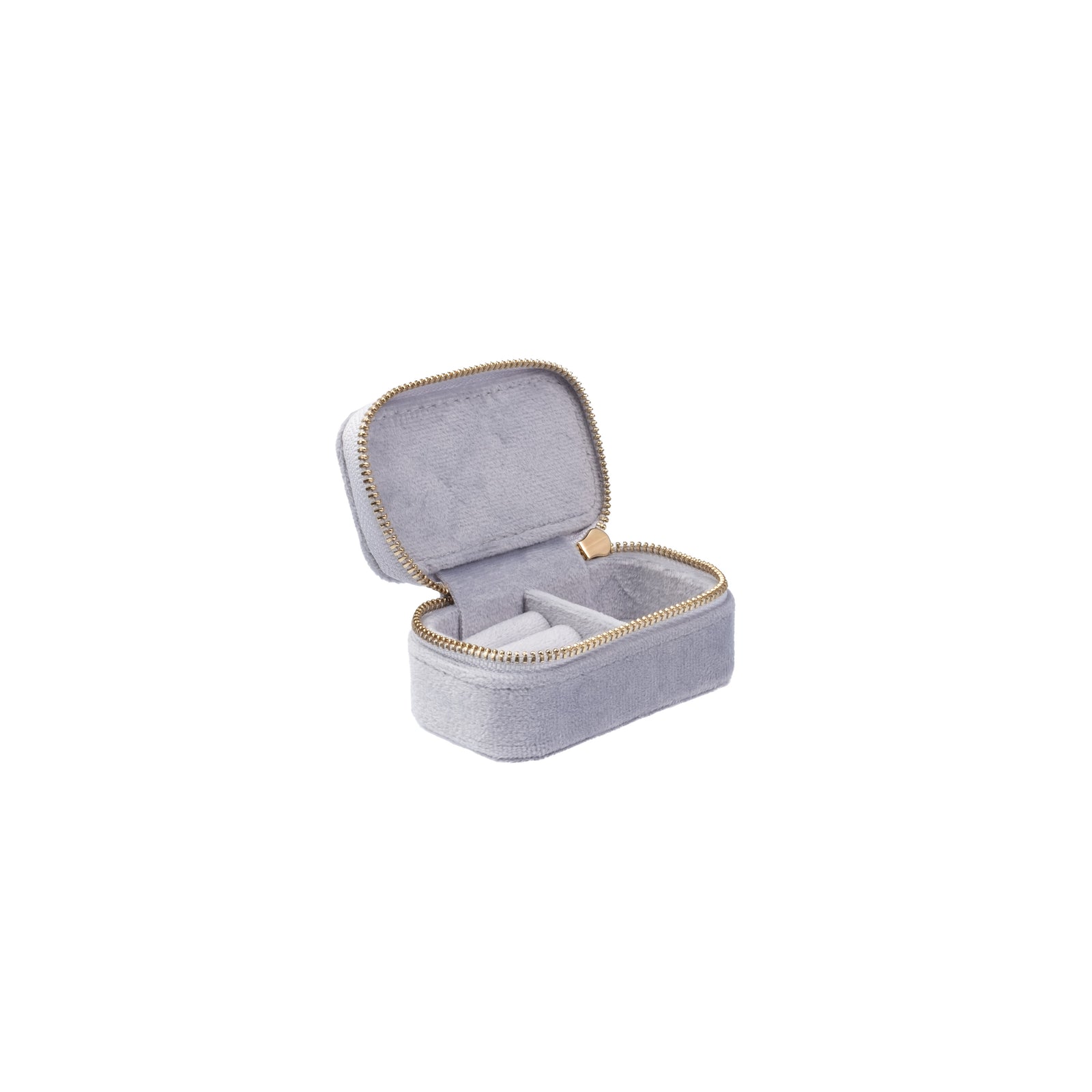 VELVET JEWELLERY BOX MICRO COOL BLUE VELVET JEWELLERY BOX MICRO COOL BLUE