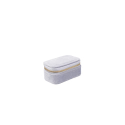 VELVET JEWELLERY BOX MICRO COOL BLUE VELVET JEWELLERY BOX MICRO COOL BLUE