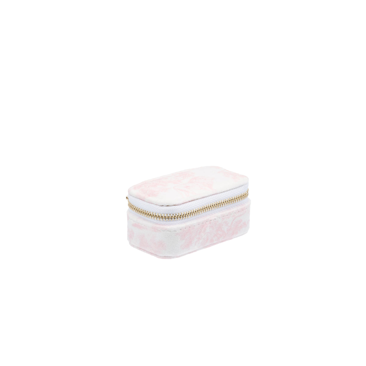 VELVET JEWELLERY BOX MICRO COTTON CANDY SAVANNAH PATTERN