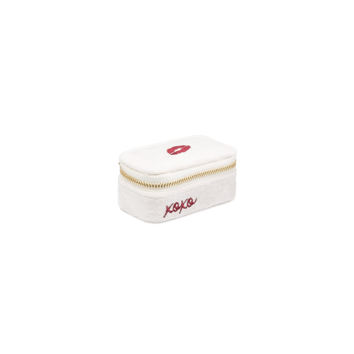 VELVET JEWELLERY BOX MICRO SANTA BABY