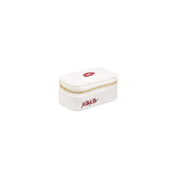 VELVET JEWELLERY BOX MICRO SANTA BABY
