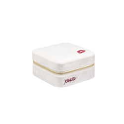 VELVET JEWELLERY BOX MINI SANTA BABY