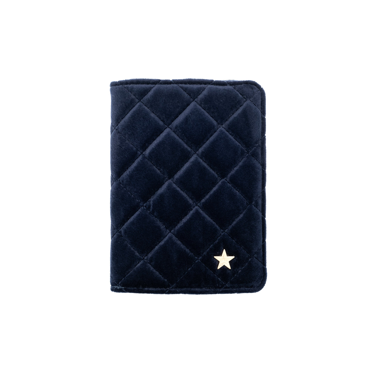 TWEED PASSPORT COVER NAVY BLUE TWEED PASSPORT COVER NAVY BLUE