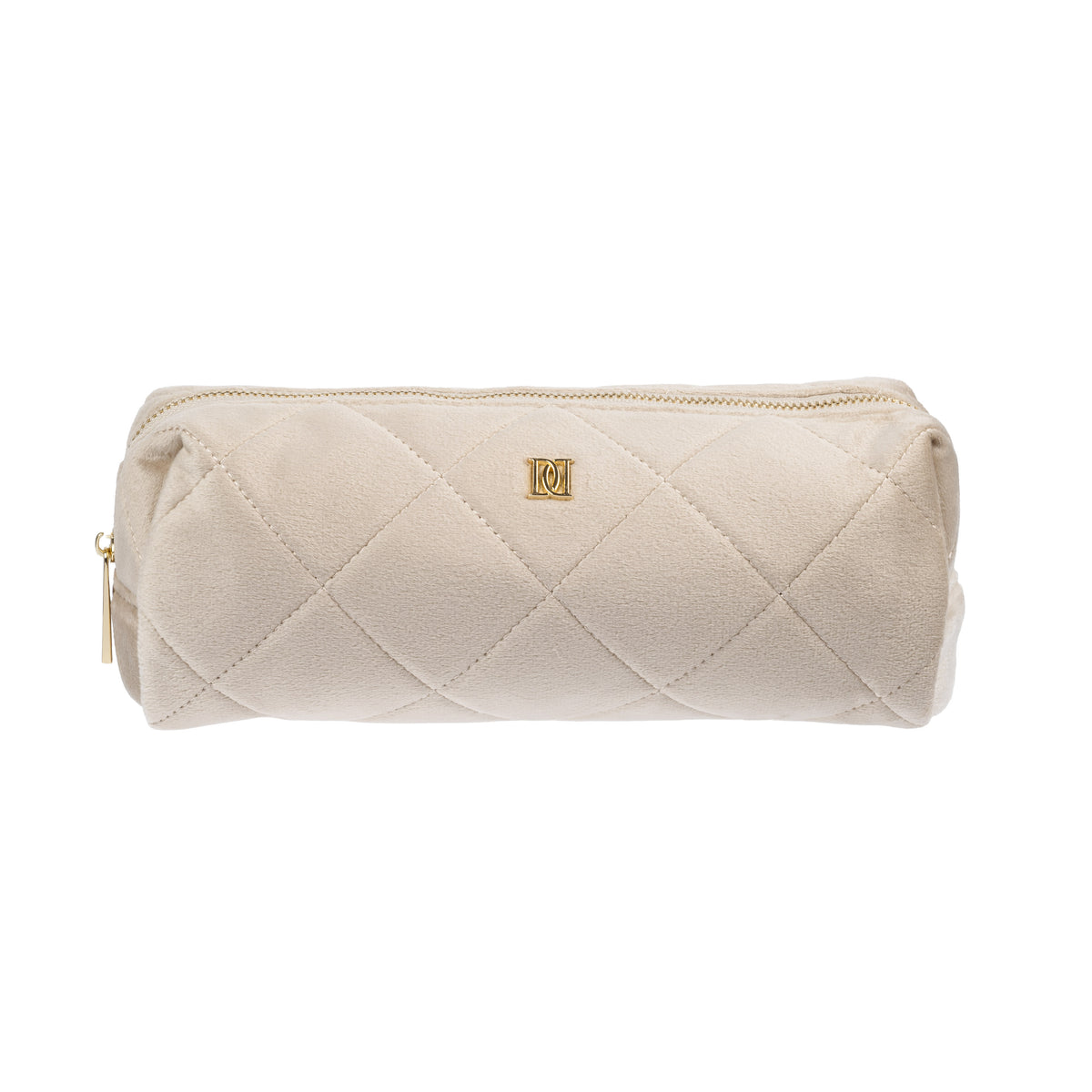 VELVET QUILTED TOOL POUCH DARK SAND