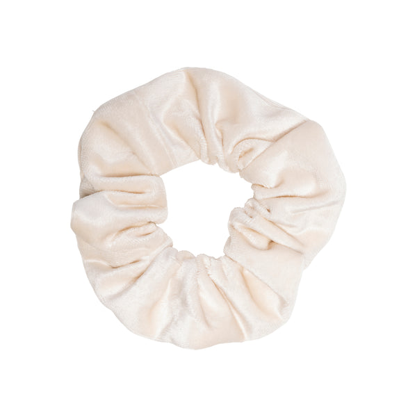 VELVET SCRUNCHIE VANILLA