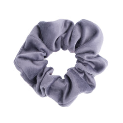 VELVET SCRUNCHIE GRISALLE BLUE