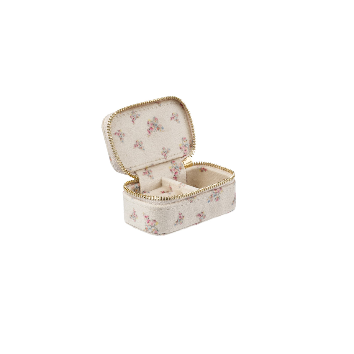 VELVET JEWELLERY BOX MICRO SAND BUTTERFLY PATTERN