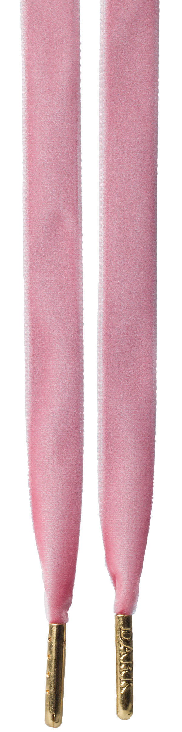 VELVET SHOE LACES ROSE