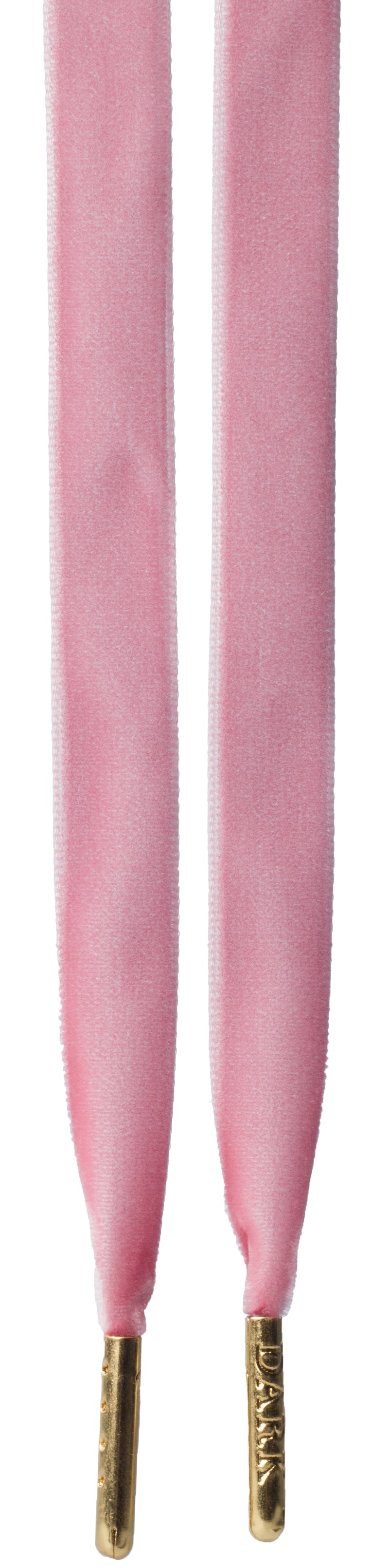 VELVET SHOE LACES ROSE