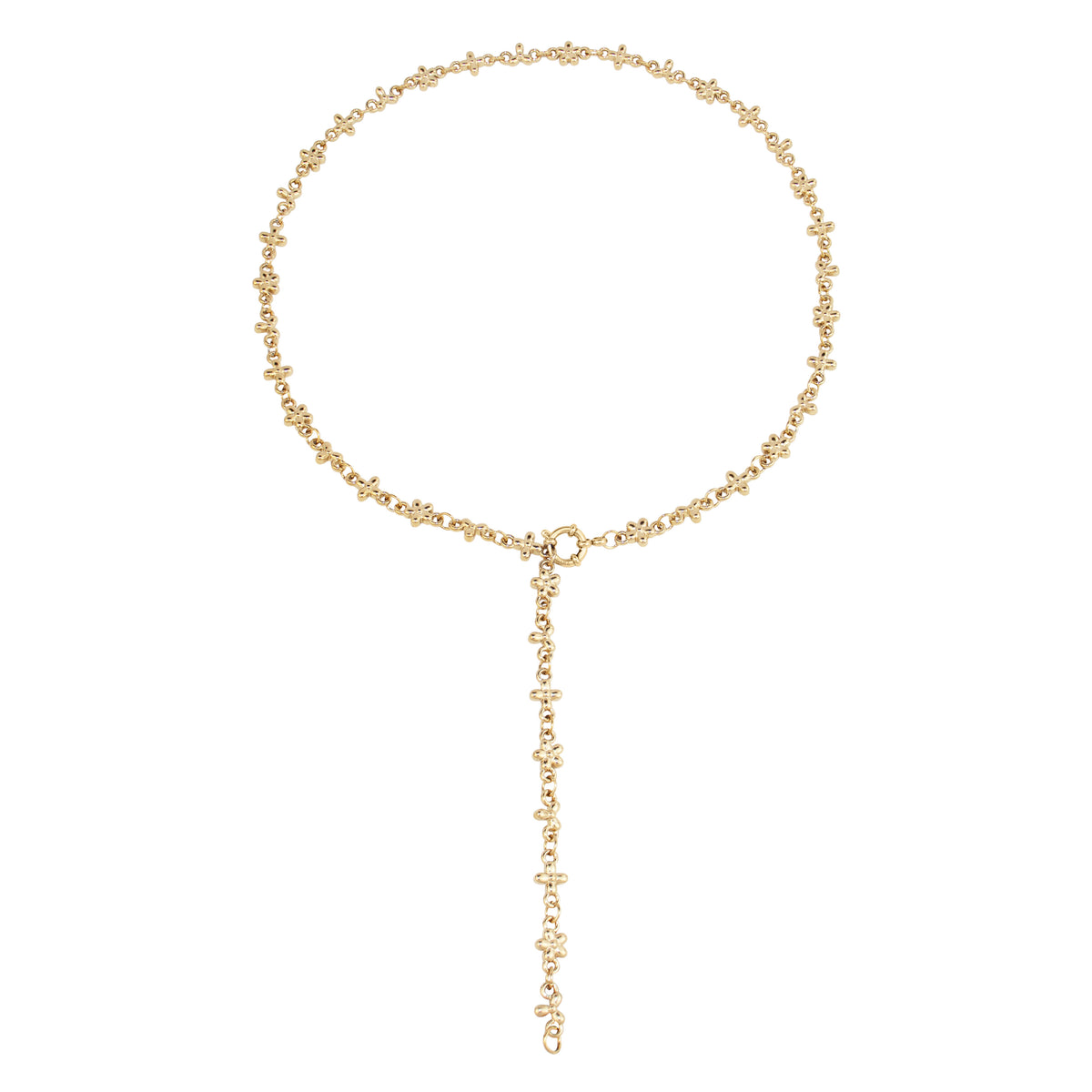 FLOWER CHAIN NECKLACE