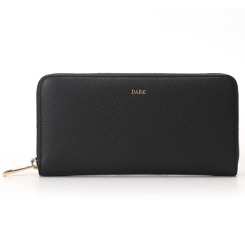 LEATHER WALLET BLACK W/GOLD