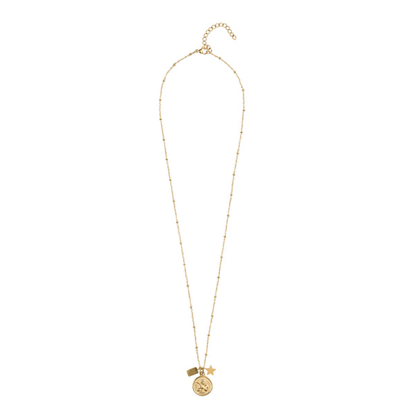 ANGEL COIN NECKLACE GOLD