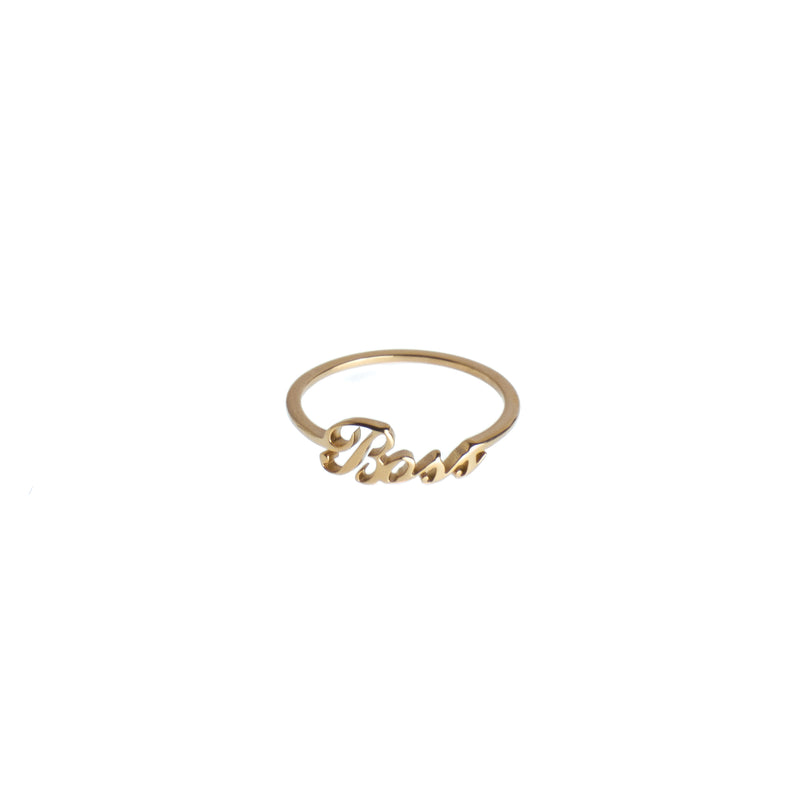 BOSS RING GOLD