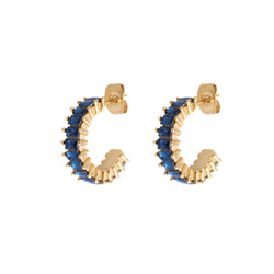 BAGUETTE CREOLE NAVY BLUE