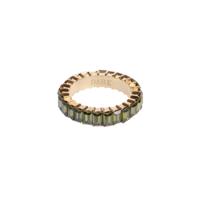 BAGUETTE CRYSTAL RING