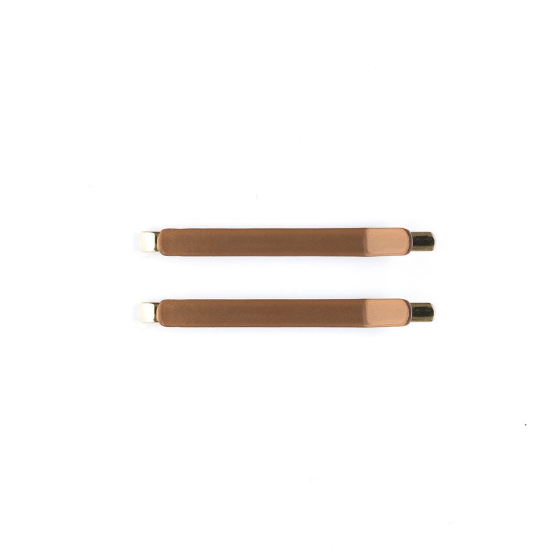 BOBBY PINS 2 PK COGNAC