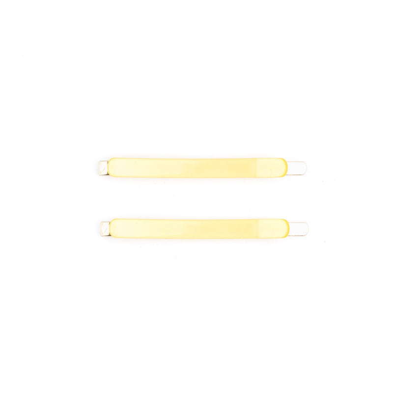 BOBBY PINS 2 PK SUN YELLOW