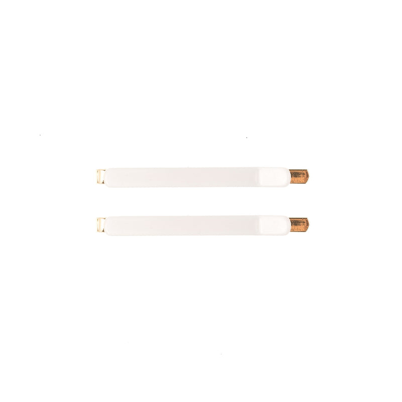 BOBBY PINS 2 PK WHITE