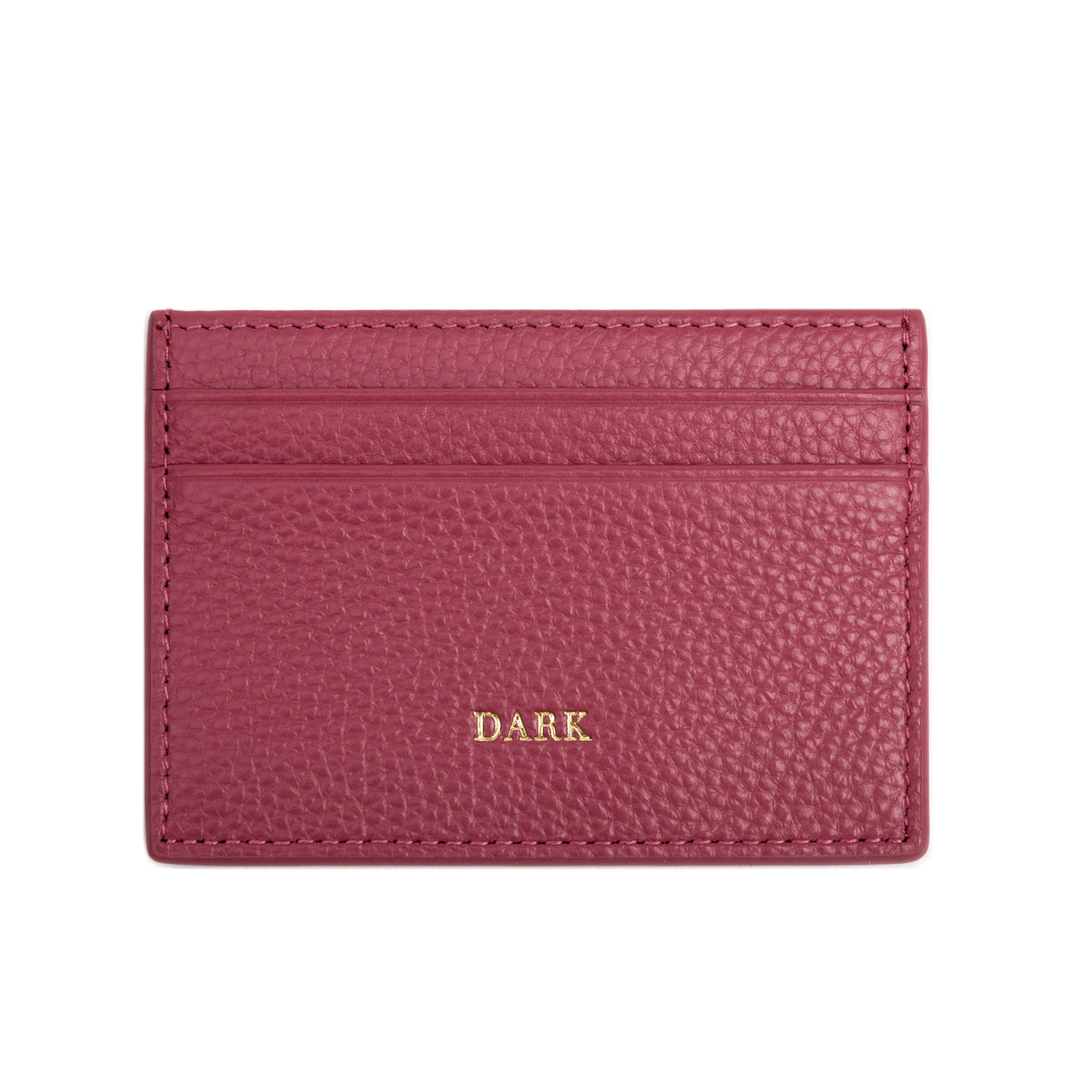 LEATHER CARD HOLDER W/DARK LOGO CANDY KISS