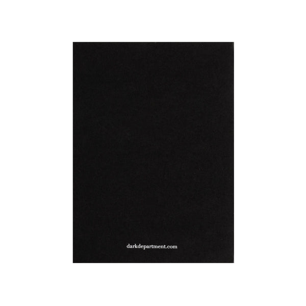 CARD "CONGRATS" BLACK W/WHITE