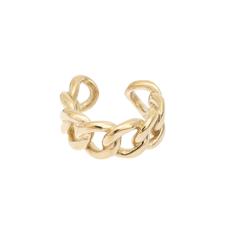 CHAIN RING GOLD