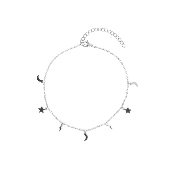 CHARM ANKLET SILVER