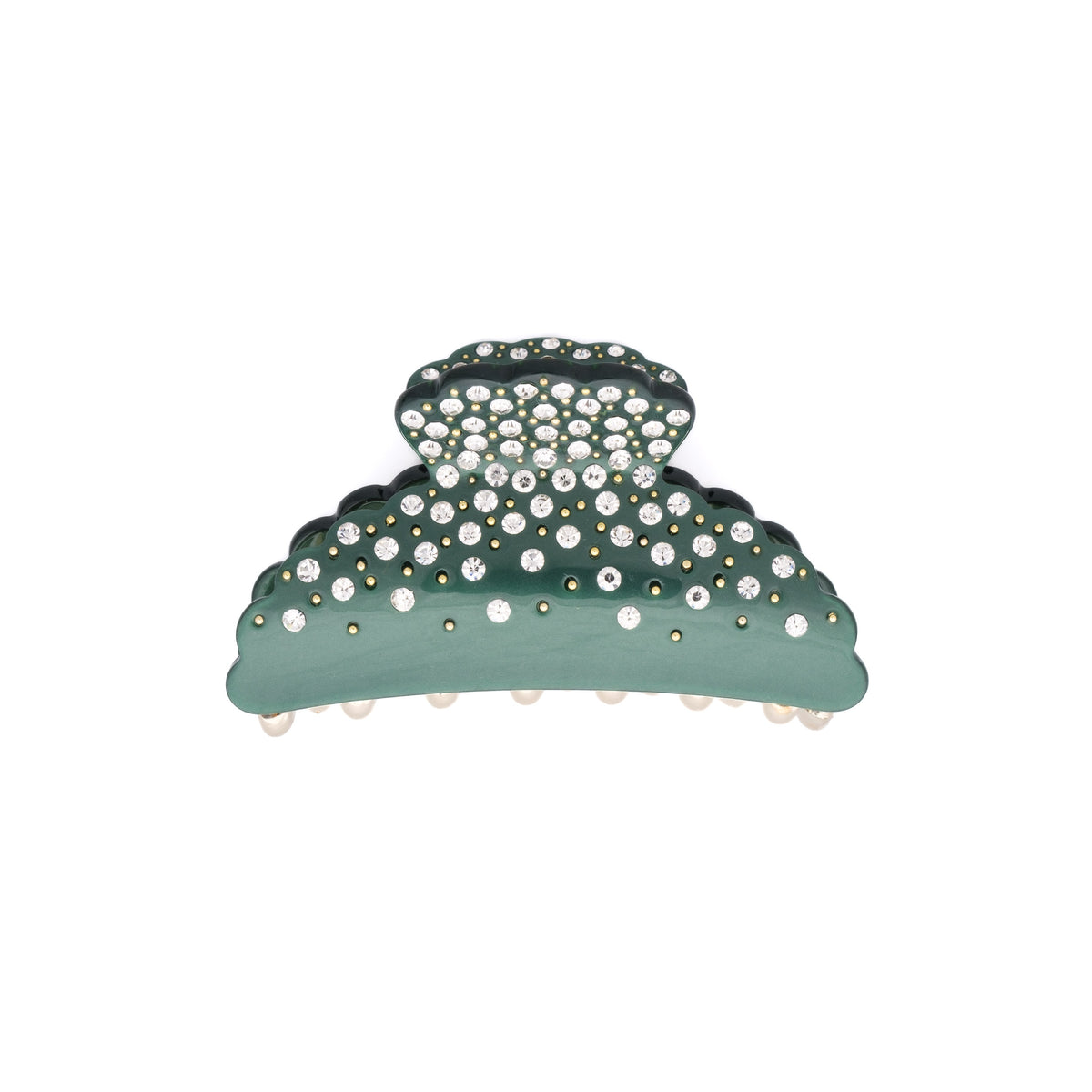 CRYSTAL HAIR CLAW LARGE PINE