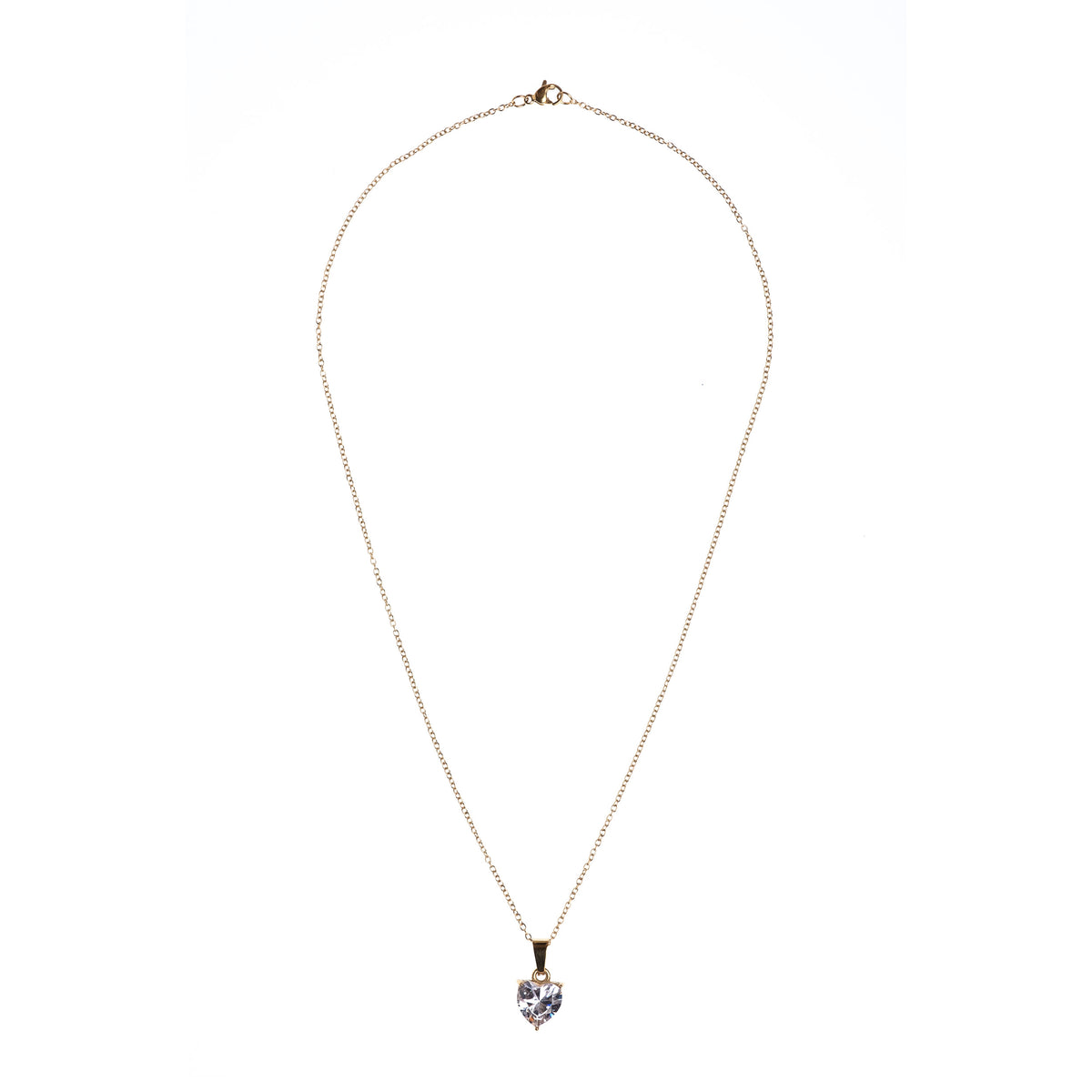 CRYSTAL HEART PENDANT