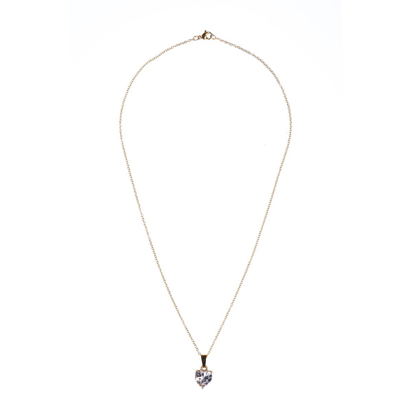 CRYSTAL HEART PENDANT