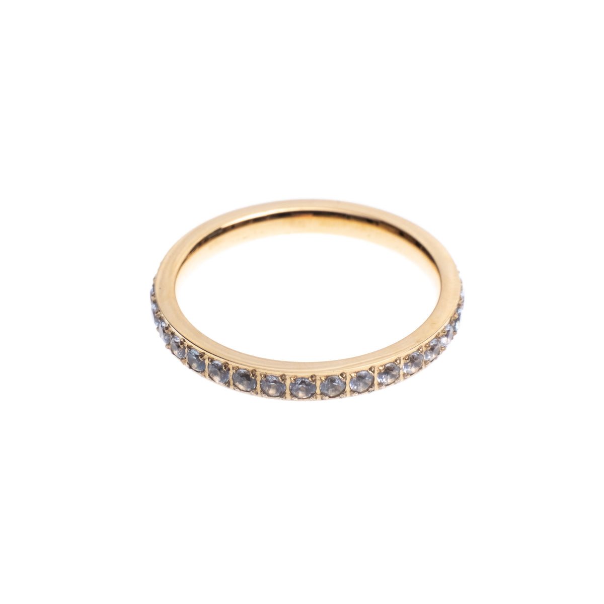 CRYSTAL RING LIGHT BLUE