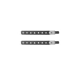 CRYSTAL BOBBY PINS 2 PK CHARCOAL