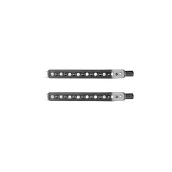 CRYSTAL BOBBY PINS 2 PK CHARCOAL