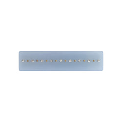CRYSTAL HAIR CLIP SMALL CLIP 501 BLUE
