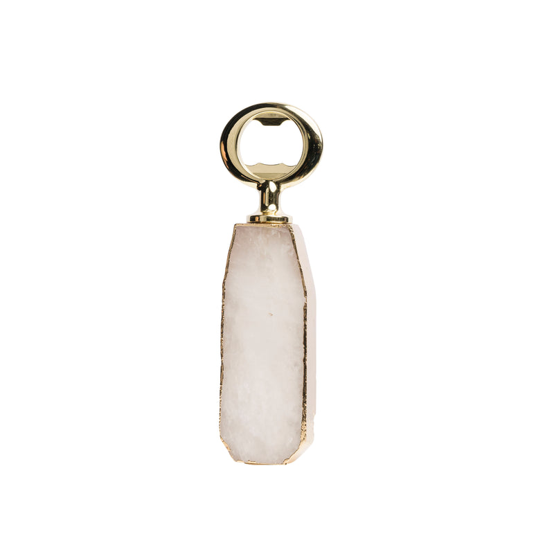 CRYSTAL BOTTLE OPENER WHITE HOWLITE