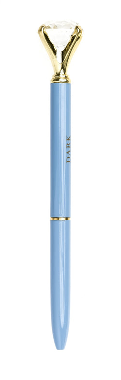 DIAMOND PEN BLUE W/GOLD