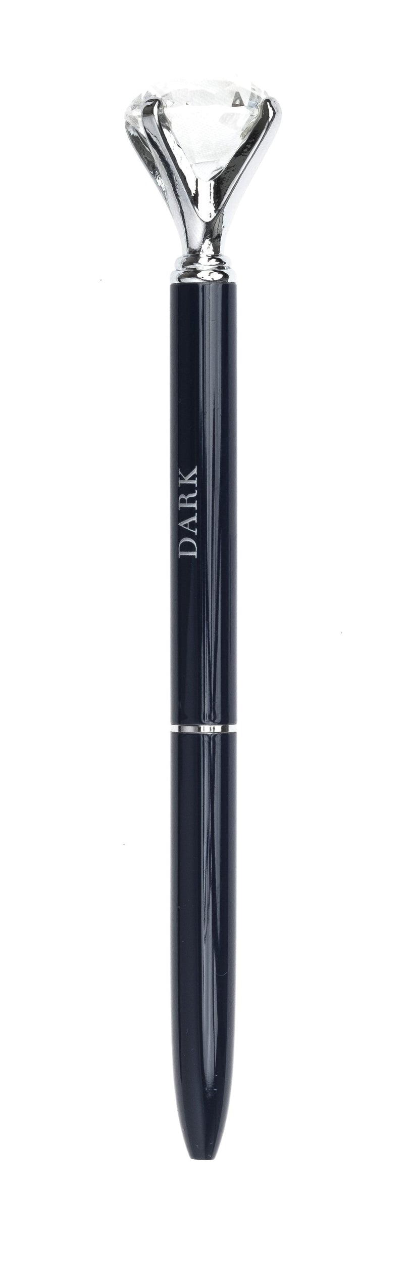 DIAMOND PEN NAVY BLUE W/SILVER