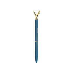 DIAMOND PEN STONE BLUE W/GOLD