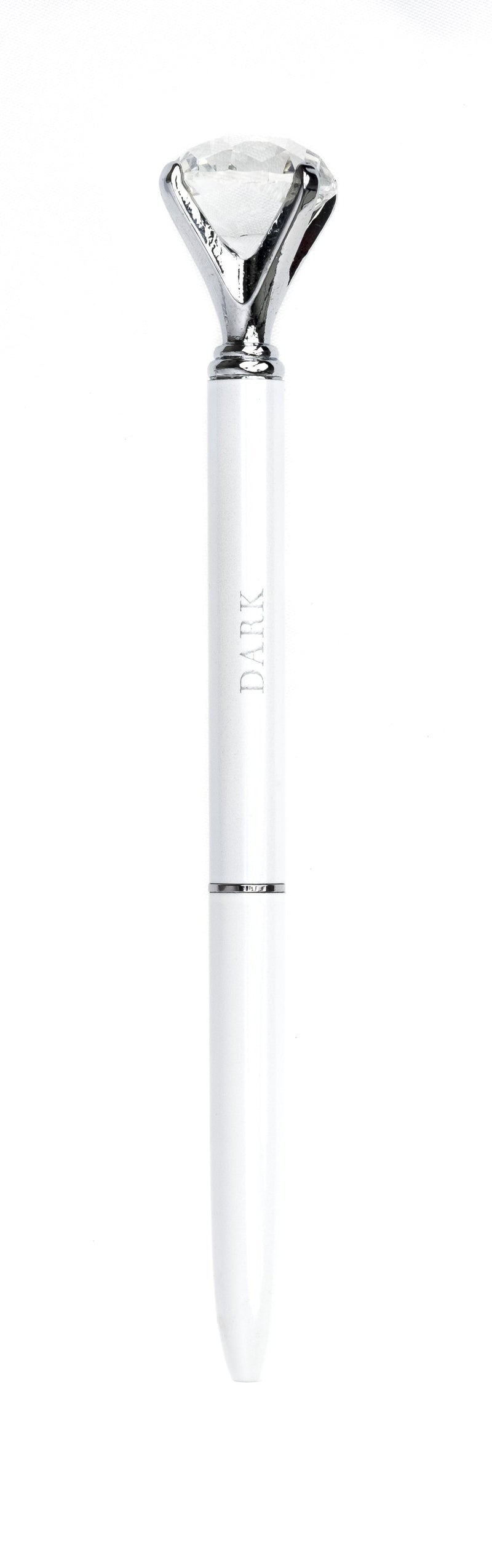 DIAMOND PEN WHITE W/SILVER – DARK department