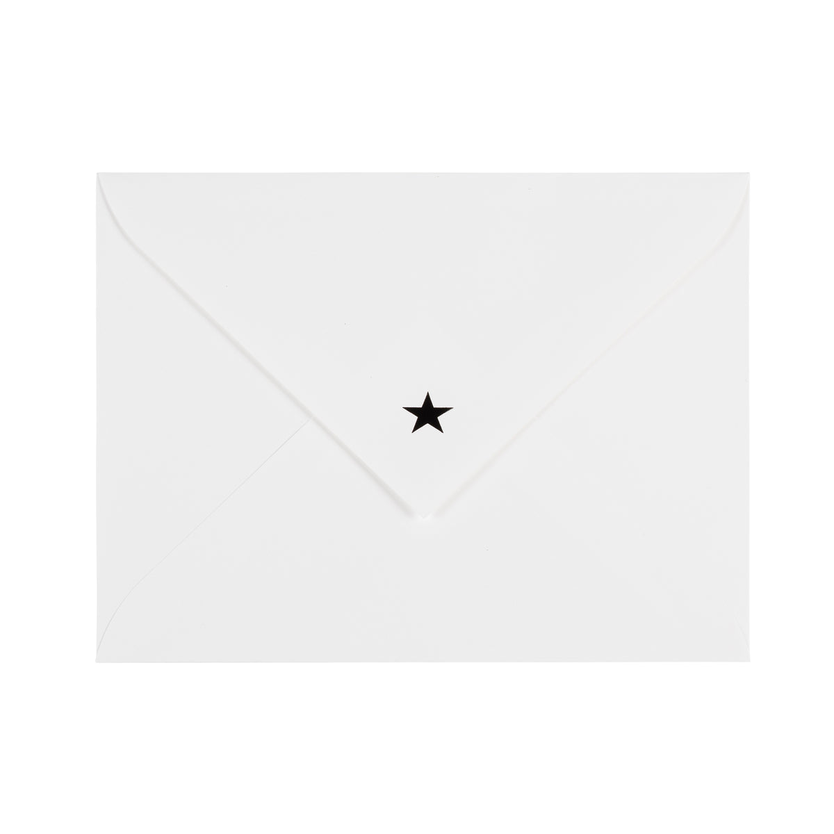CARD "HAPPY BIRTHDAY" WHITE W/BLACK