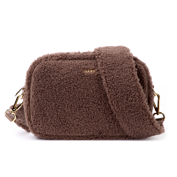 TEDDY BOX BAG WARM TAUPE