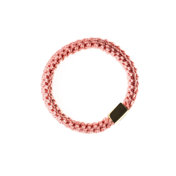 FAT HAIR TIE ANTIQUE ROSE