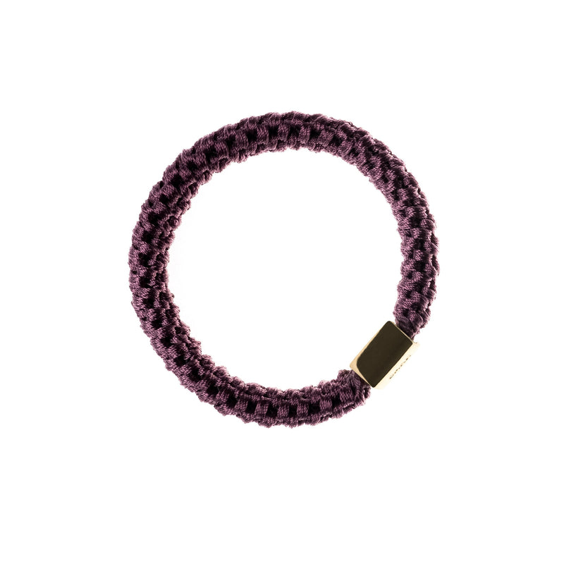 FAT HAIR TIE RICH PLUM