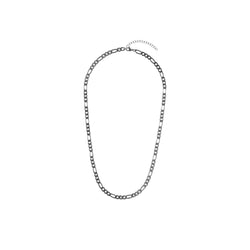 FIGARO NECKLACE EXTRA THIN SILVER 55 CM