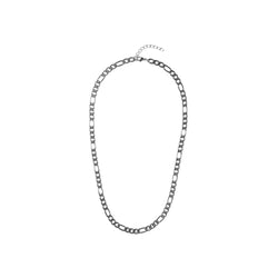 FIGARO NECKLACE THIN SILVER 55 CM