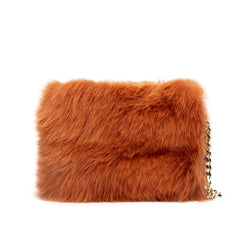 FOX FUR BAG COPPER