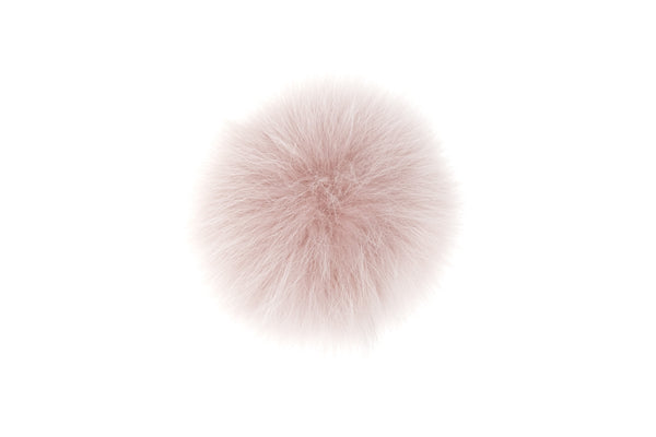 SHOE POM POM BLUSH ROSE LARGE