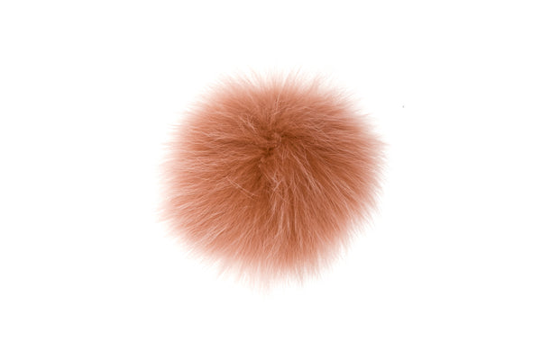 SHOE POM POM DUSTY CORAL LARGE